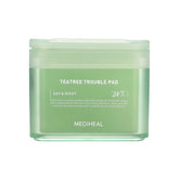 MEDIHEAL Teatree Toner Pad 100pcs